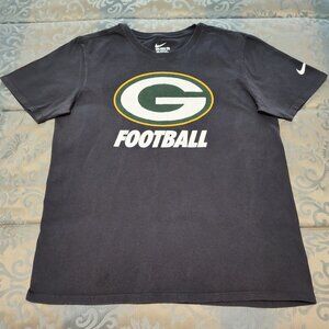 Nike men's gray Green Bay Packers t-shirt, EUC, size M